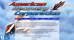 Desktop Screenshot of americanrecovery.com